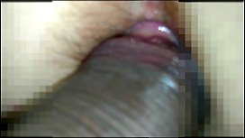 Maigre donnant sa queue et gémissements plein de cornée