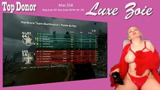 Zoie burgher nu montrant tout